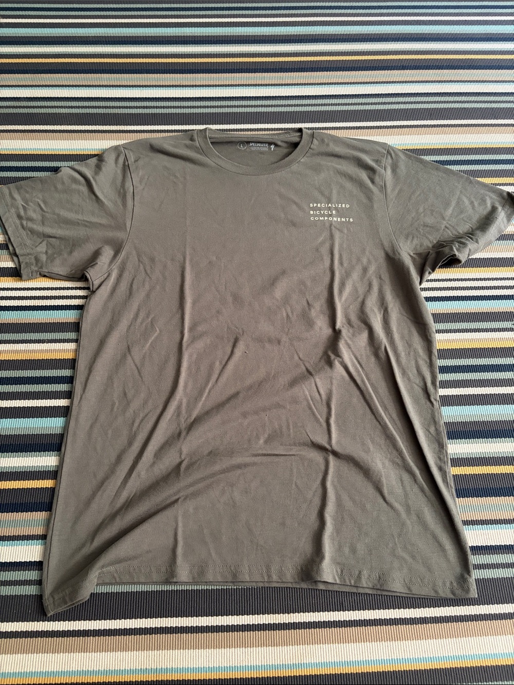 Specialized Olive Short Sleeve Tee with Small Chest Logo